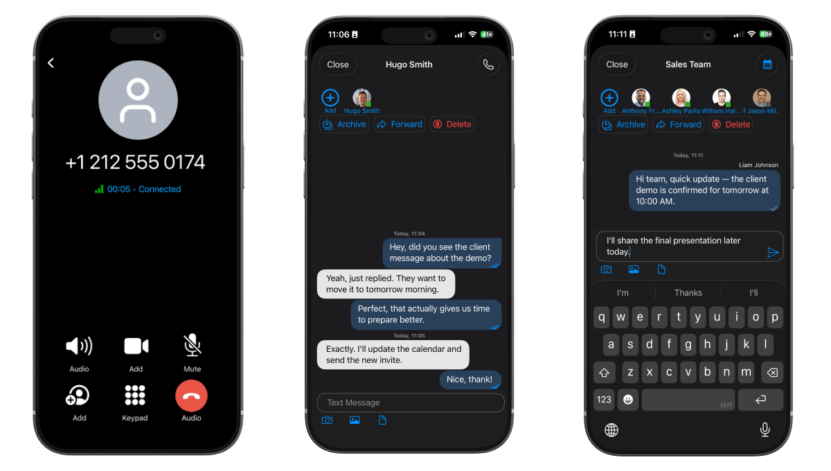 3CX remote working apps - android 