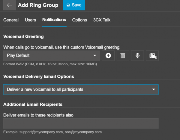 Shared Voicemail