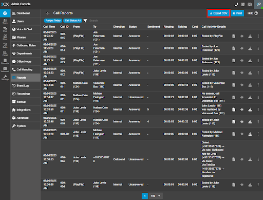 Visual-Call-Reports-Get-data