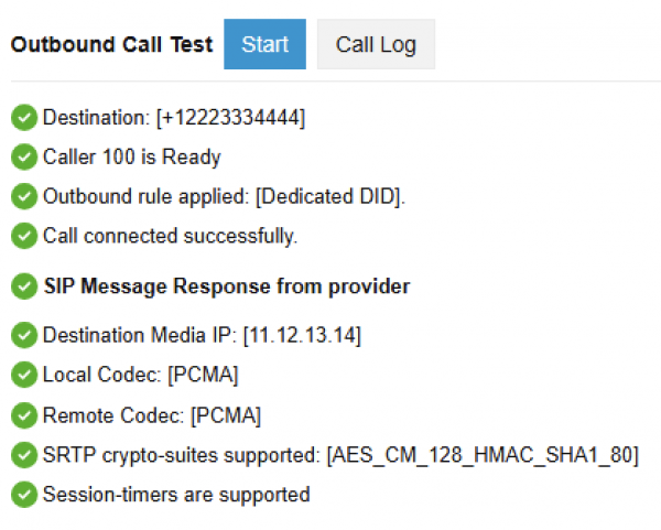 VoIP Provider Checker sip VoIP Provider Checker